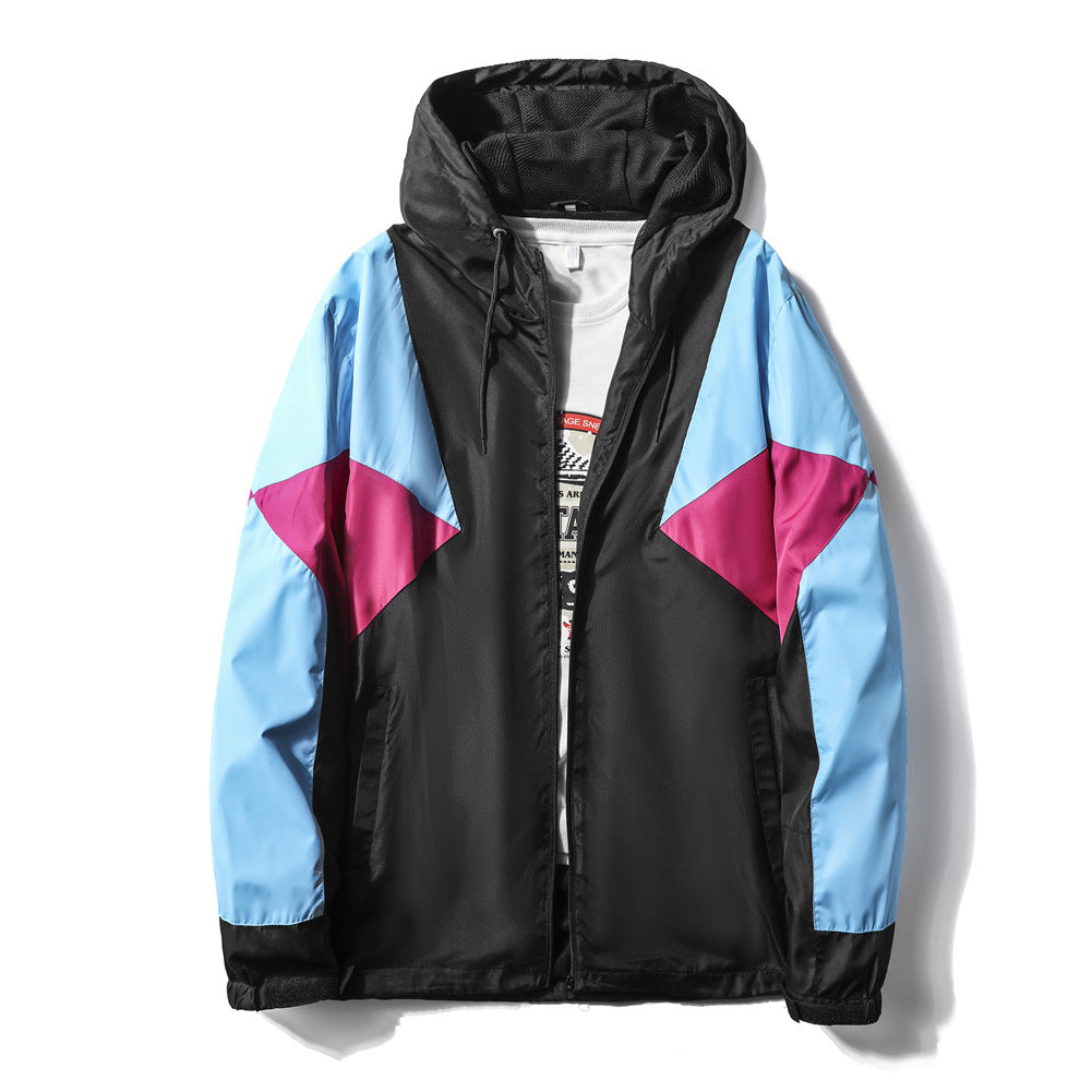 Veste baseball oversize homme