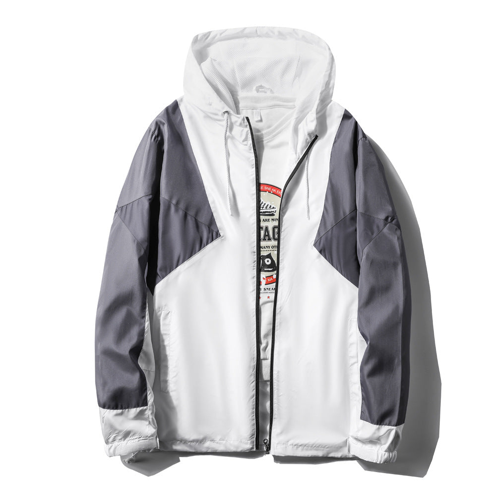 Veste baseball oversize homme