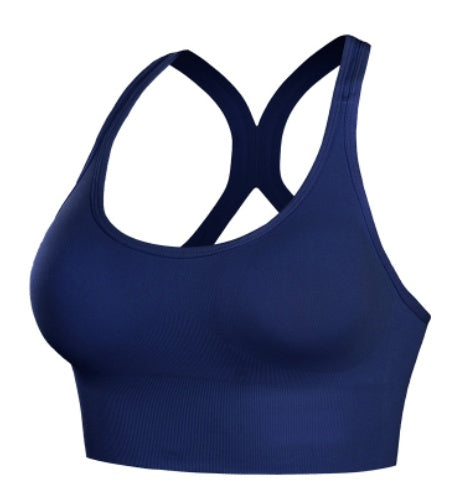 Brassière de sport sans couture femme