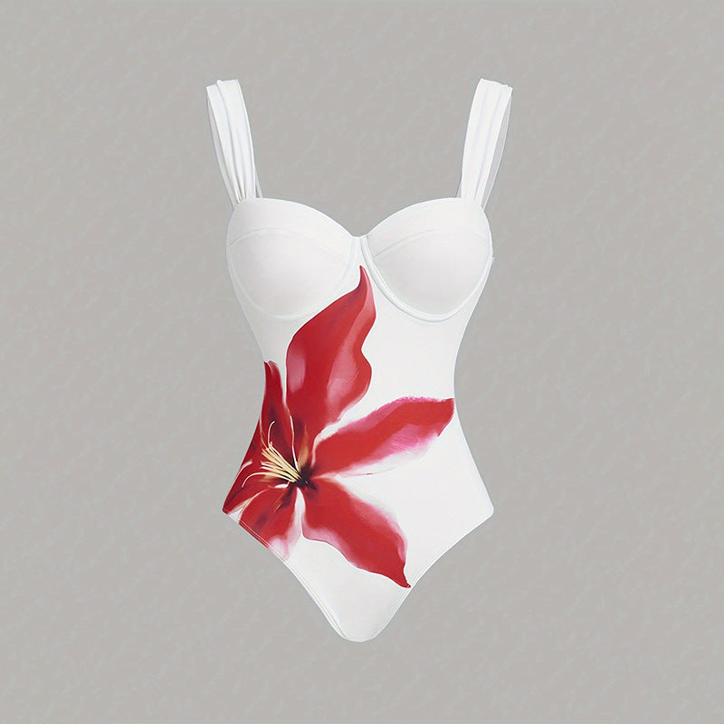 Maillot de bain bikini bretelle imprimé sexy