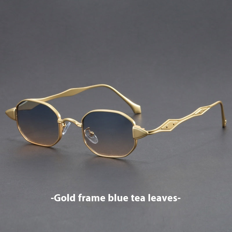 Lunettes de soleil rétro tendance mixte