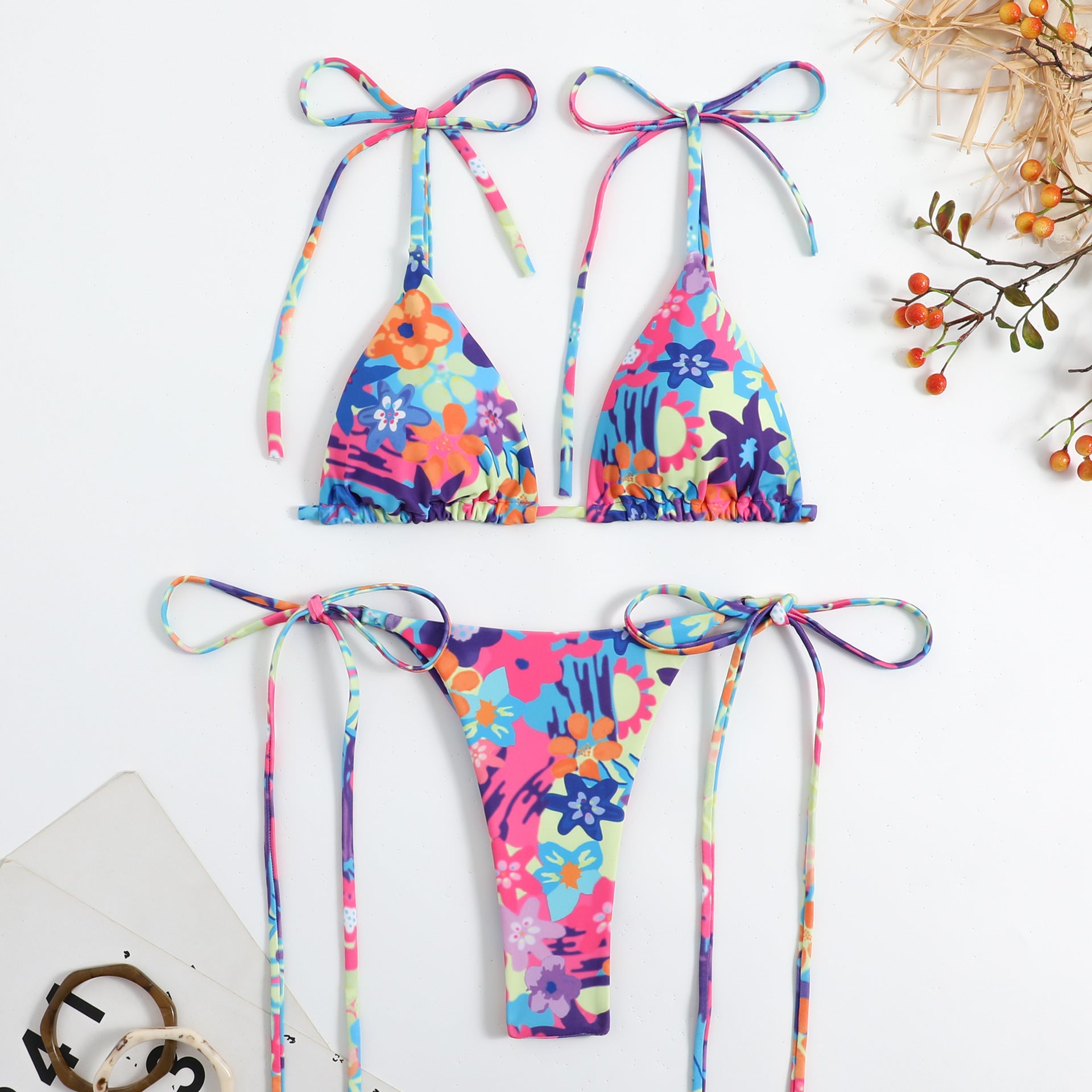 Nouveau bikini deux pièces tendance pour femme