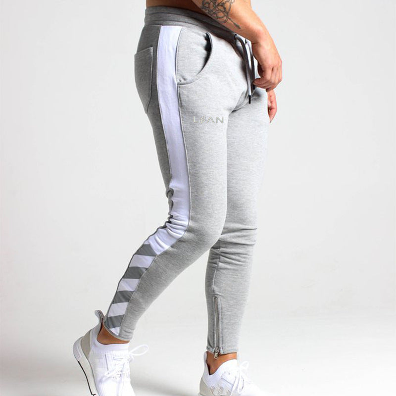 Pantalon slim de running casual sport homme