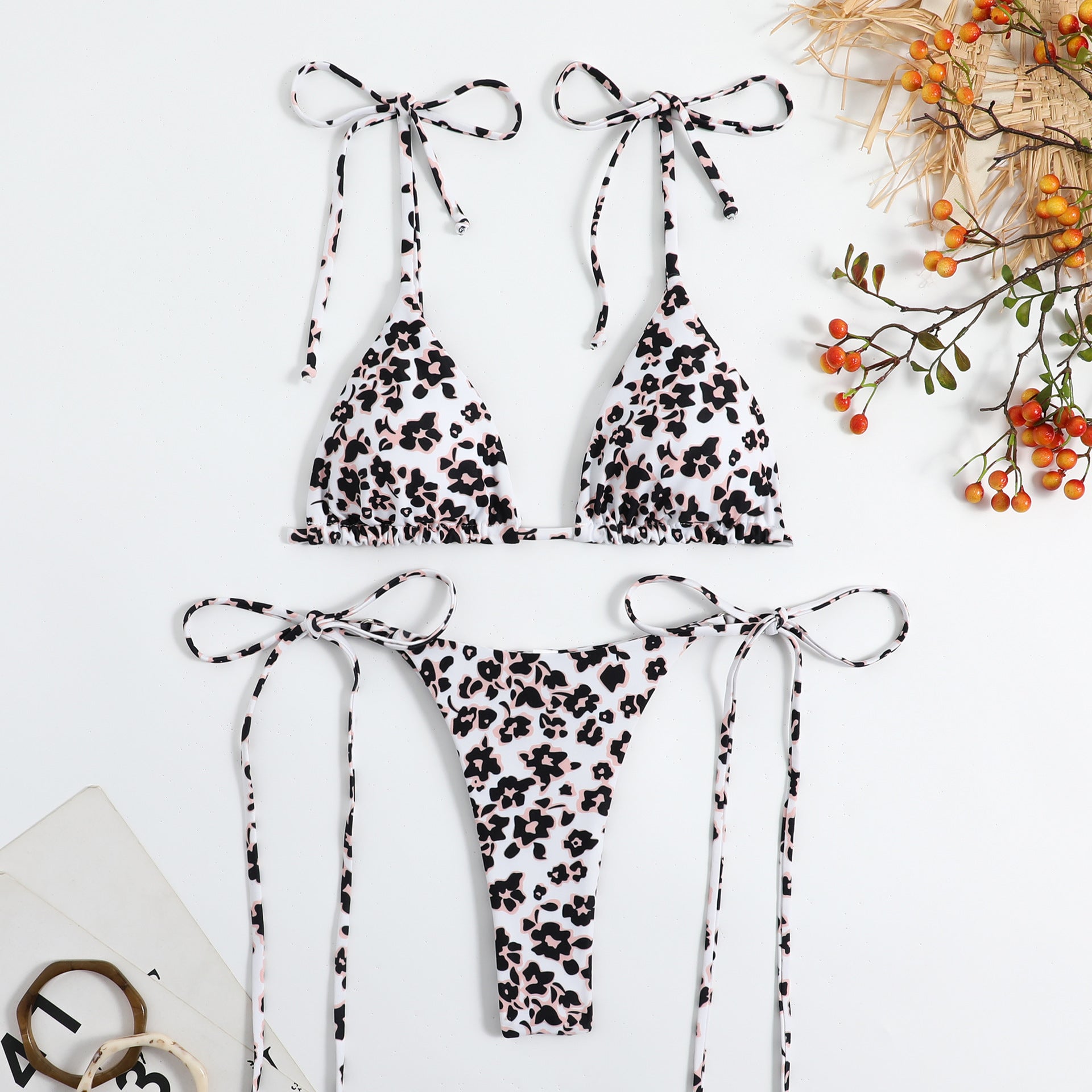 Nouveau bikini deux pièces tendance pour femme