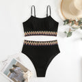 Bikini à bretelles fendues