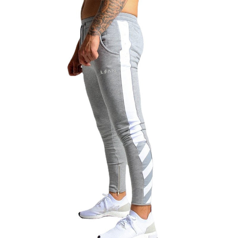 Pantalon slim de running casual sport homme