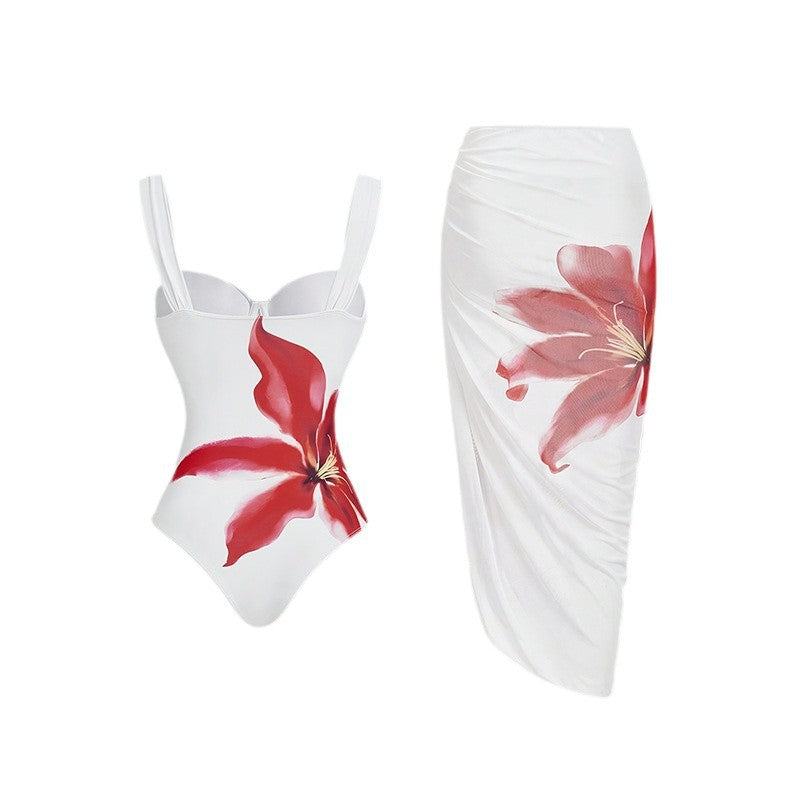 Maillot de bain bikini bretelle imprimé sexy
