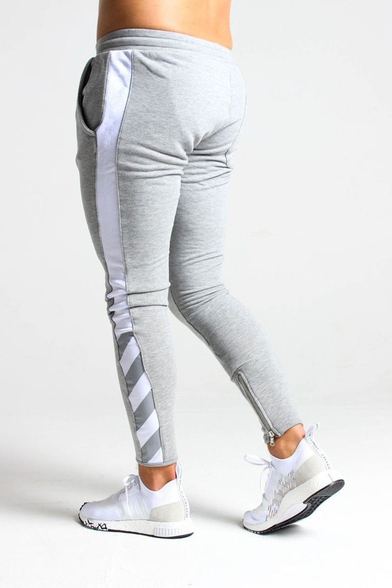 Pantalon slim de running casual sport homme